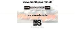 Desktop Screenshot of omnibusverein.de